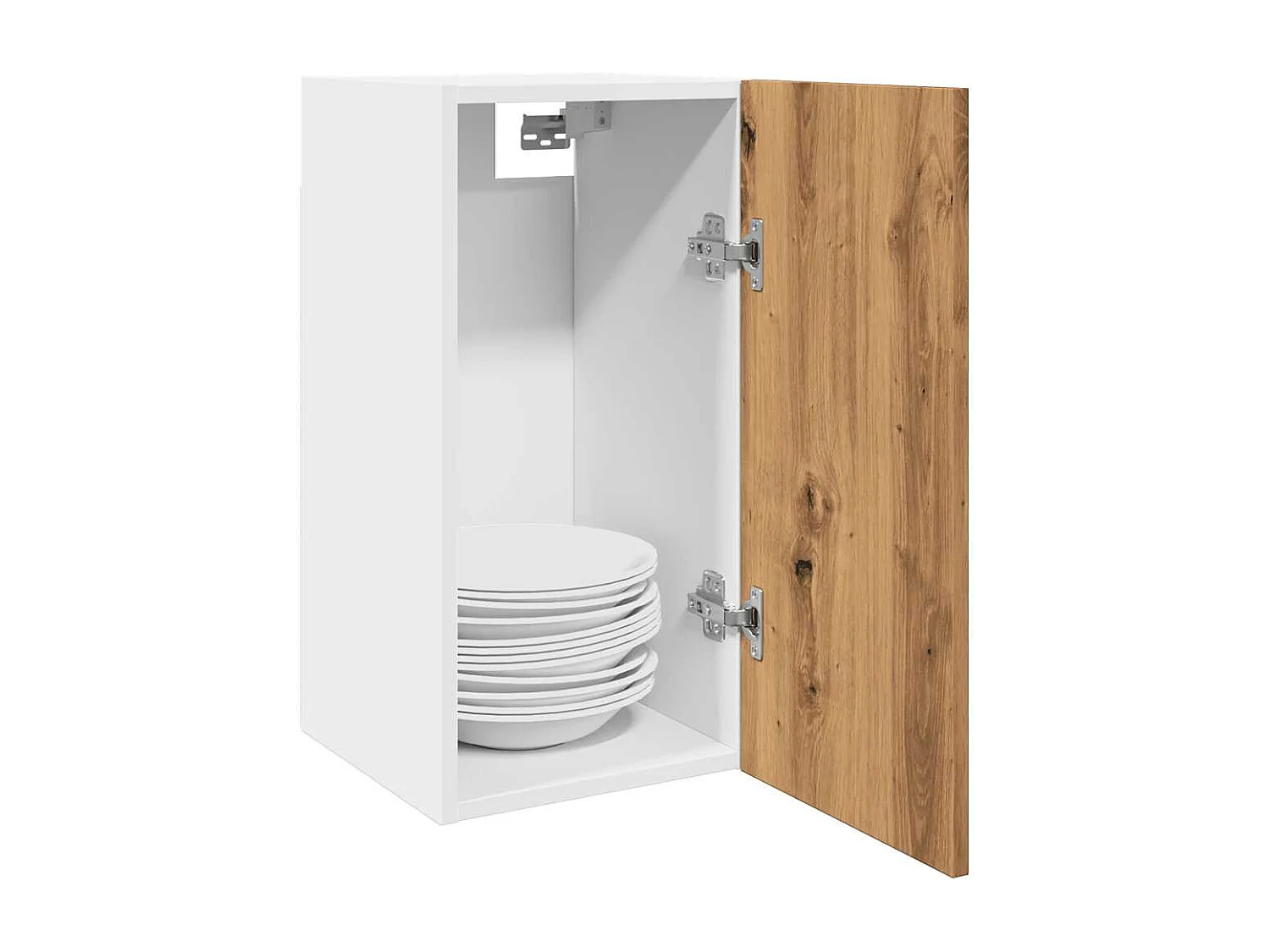 Meuble suspendu Chêne artisanal 30 x 31 x 60 cm Bois d'ingénierie