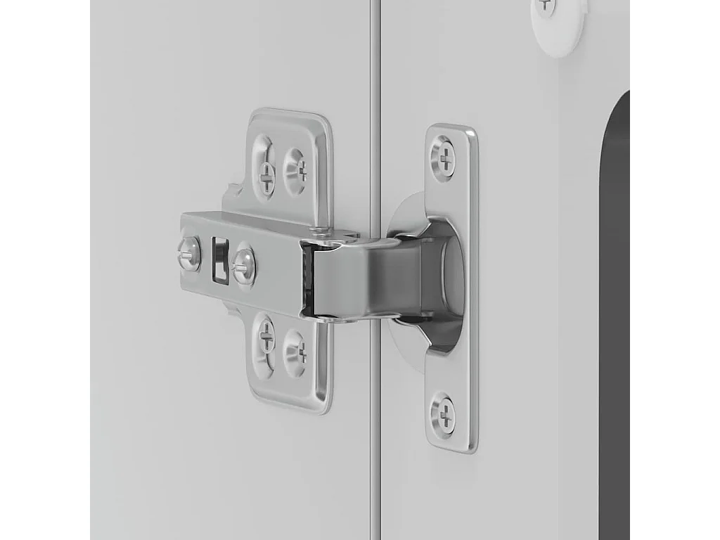 Meuble murale de cuisine avec porte en verre noir