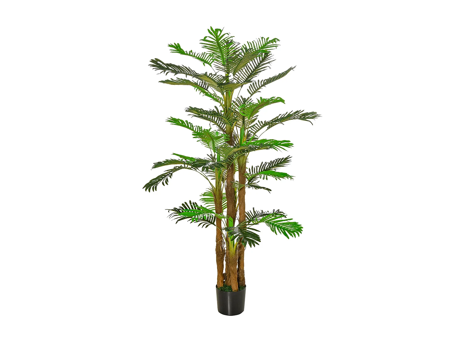 Palma artificiale in vaso per interno ed esterno 185cm