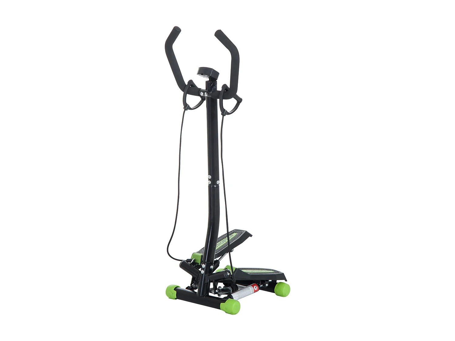 Stepper Professionale con Manubrio e Corde in Acciaio per Allenamento a Casa