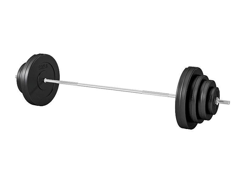 Set di Bilanciere e Dischi da 70 kg totali con 8 Pesi