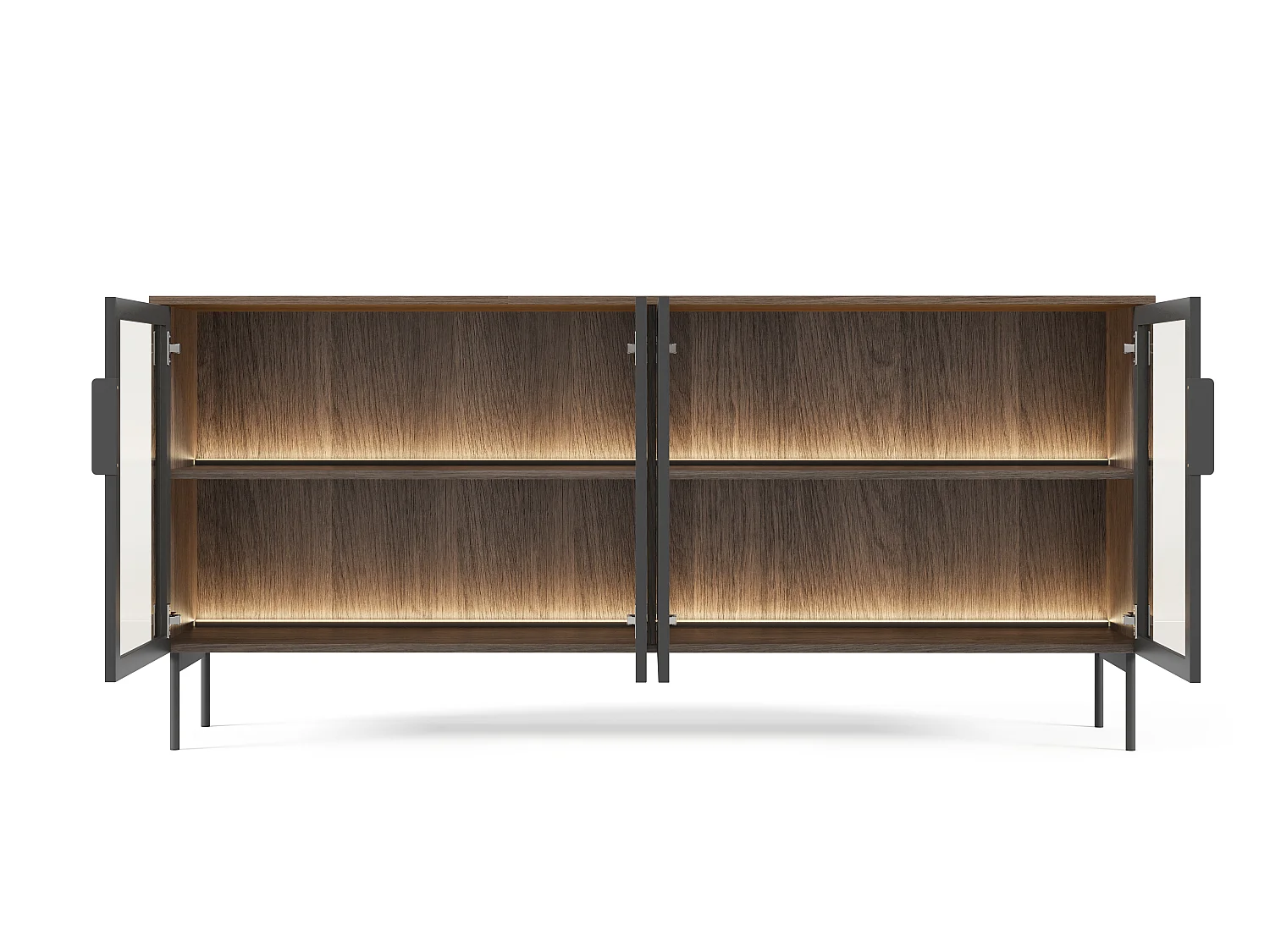 Commode, chêne Dunin, 181,3 x 82,6 x 39,3 cm