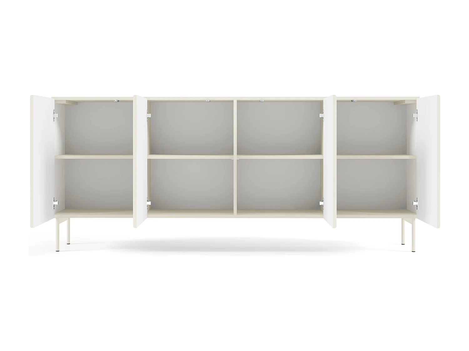 Commode, cachemire, 195,2 x 81,2 x 39,8 cm