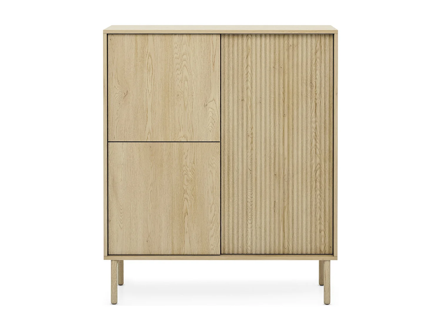 Commode, chêne Cremona, 103,5 x 121,8 x 39,5 cm