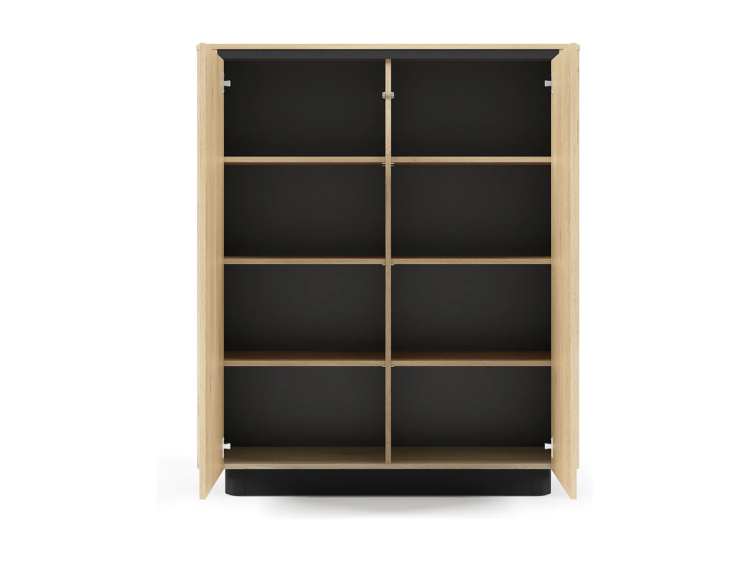 Commode en chêne Cremona, 113,2 x 133,1 x 38,1 cm