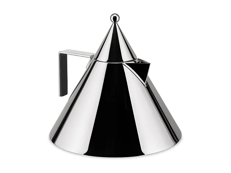 IL CONICO, Bollitore in acciaio cromato, Alessi