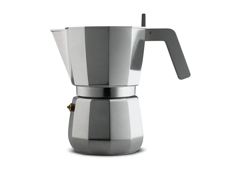 MOKA, Cafetiere 9 tasses pour induction, Alessi