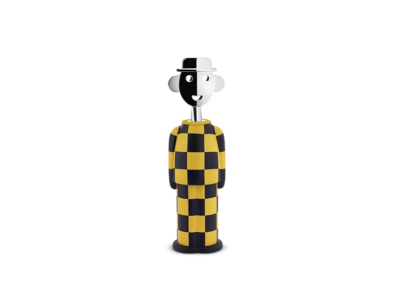 ALESSANDRO M. JAUNE ET NOIR, Tire-bouchon, Alessi