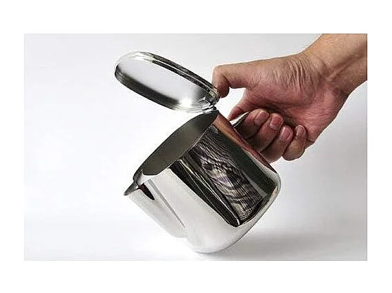 A402/90, verchroomde stalen theepot, Alessi