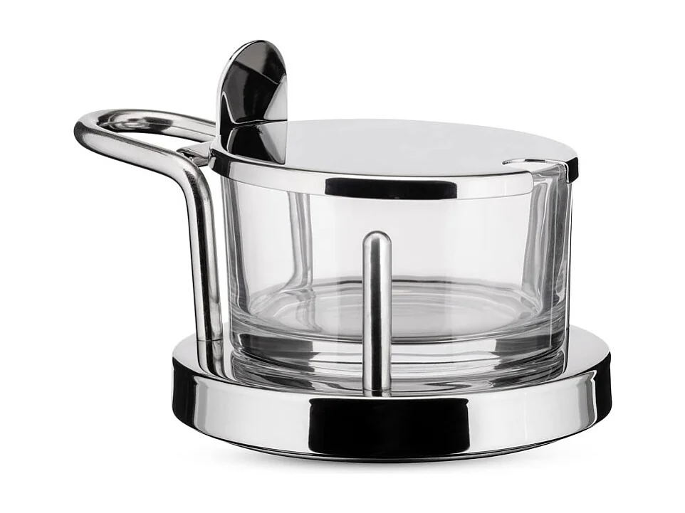 5071, Coupe à fromage en verre et acier, Alessi