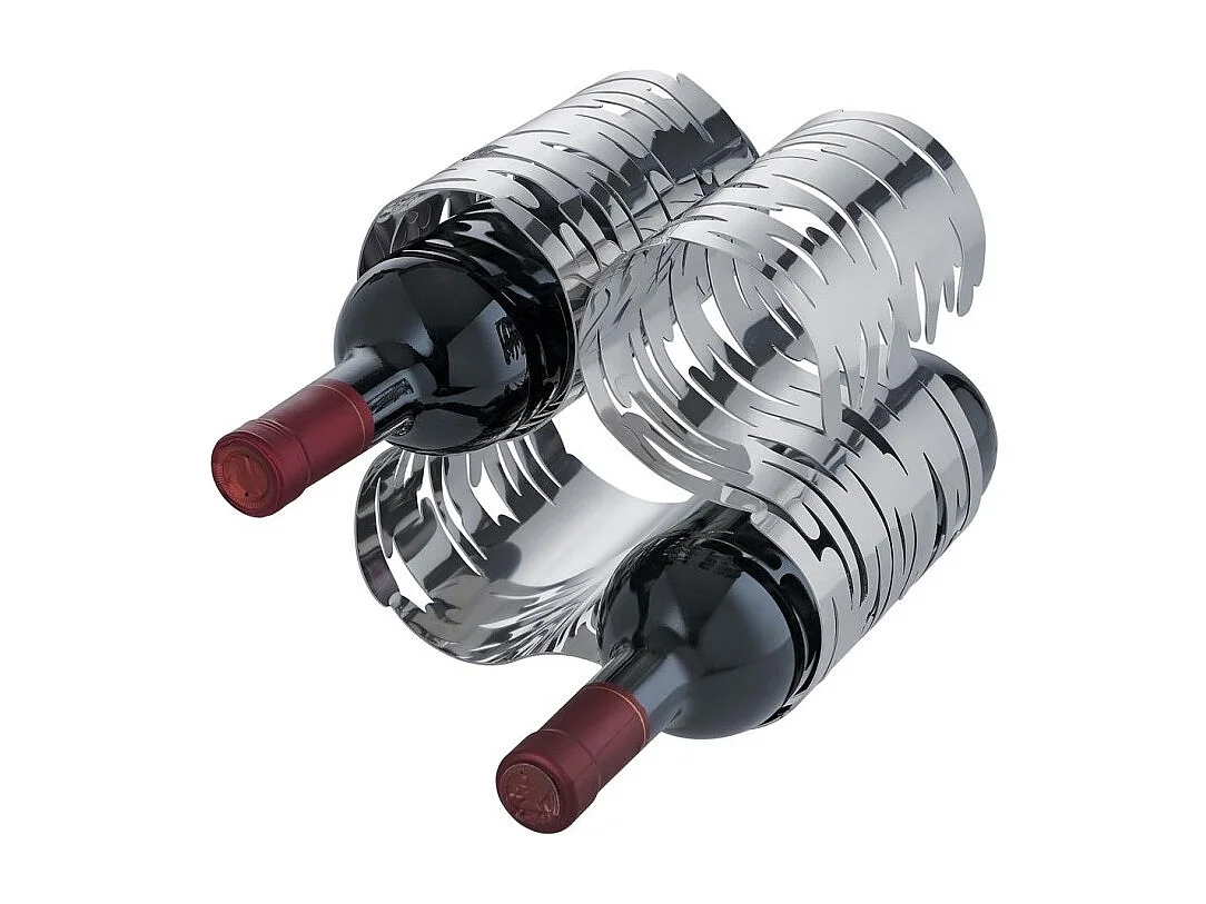 BARKCELLAR, Flaschenhalter aus verchromtem Stahl, Alessi