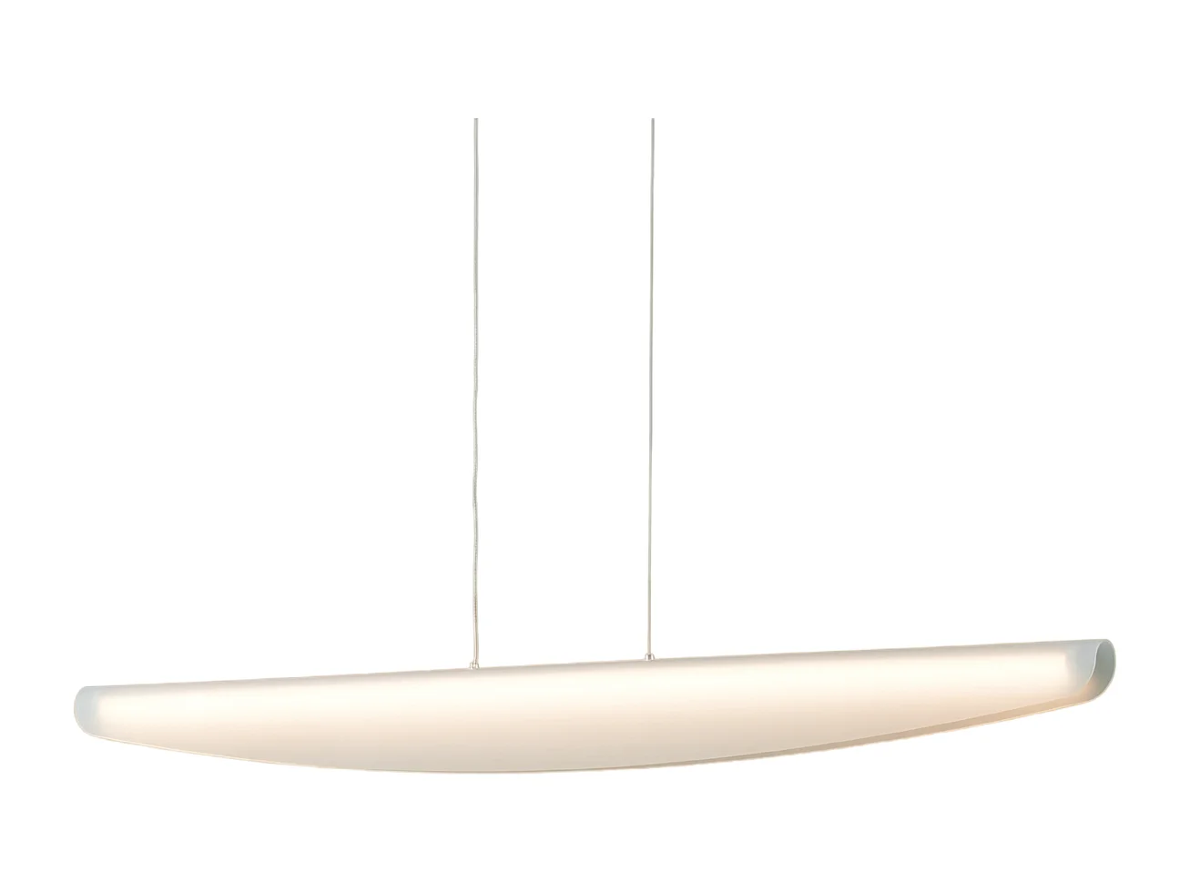 Grande suspension galbée à LED dimmable - Auren