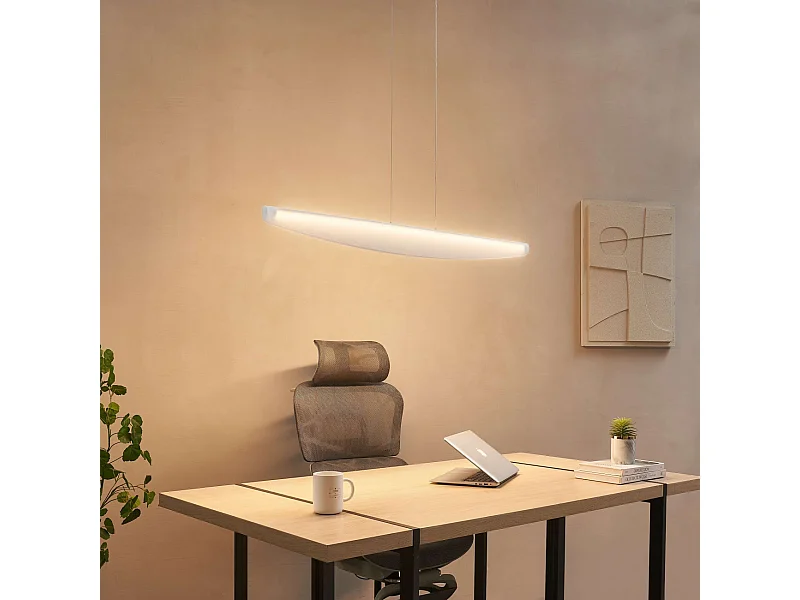 Grande suspension galbée à LED dimmable - Auren