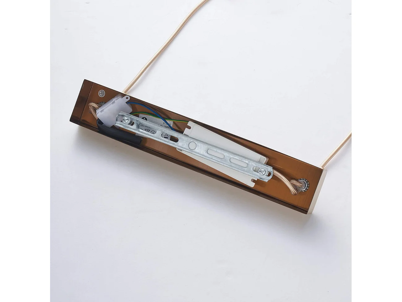 Suspension triple métal laiton 3 spots LED dimmable - Prins