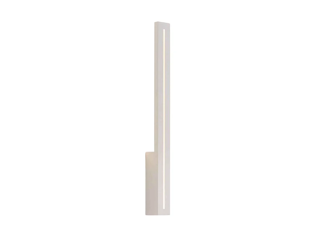 Applique LED blanche rectangulaire à éclairage indirect IP54 - Noméris