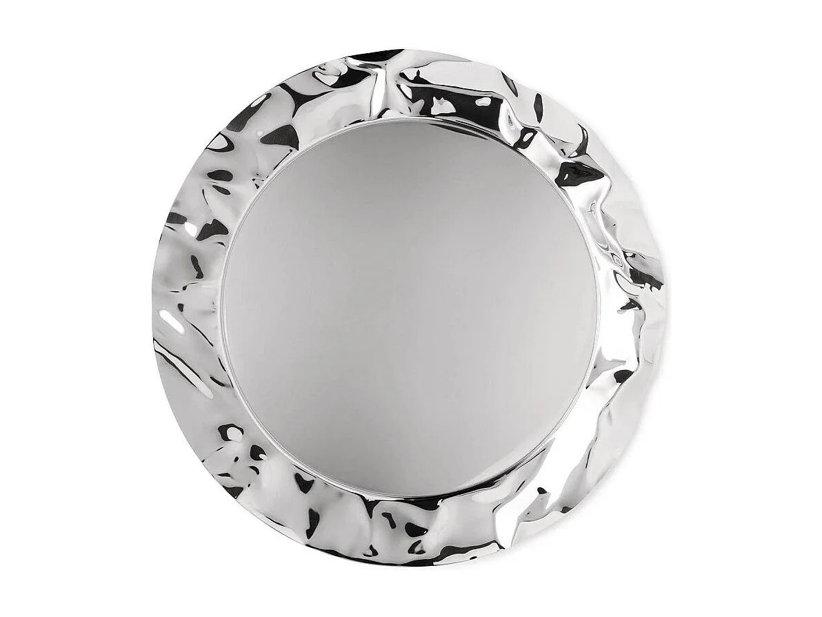 FOIX, Rond dienblad van verchroomd staal, Alessi