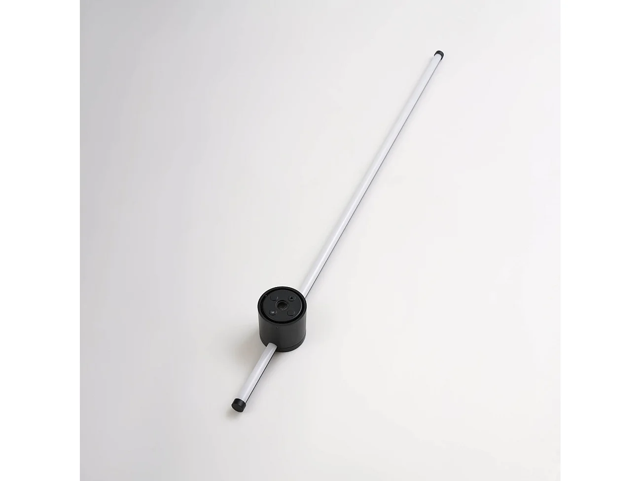 Applique LED noire minimaliste 97 cm design fin IP54 - Nikolai