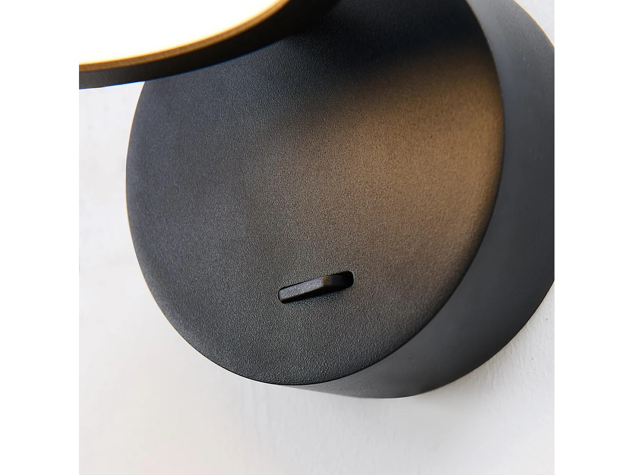 Applique noire LED 6W minimaliste pour tête de lit - Kechia