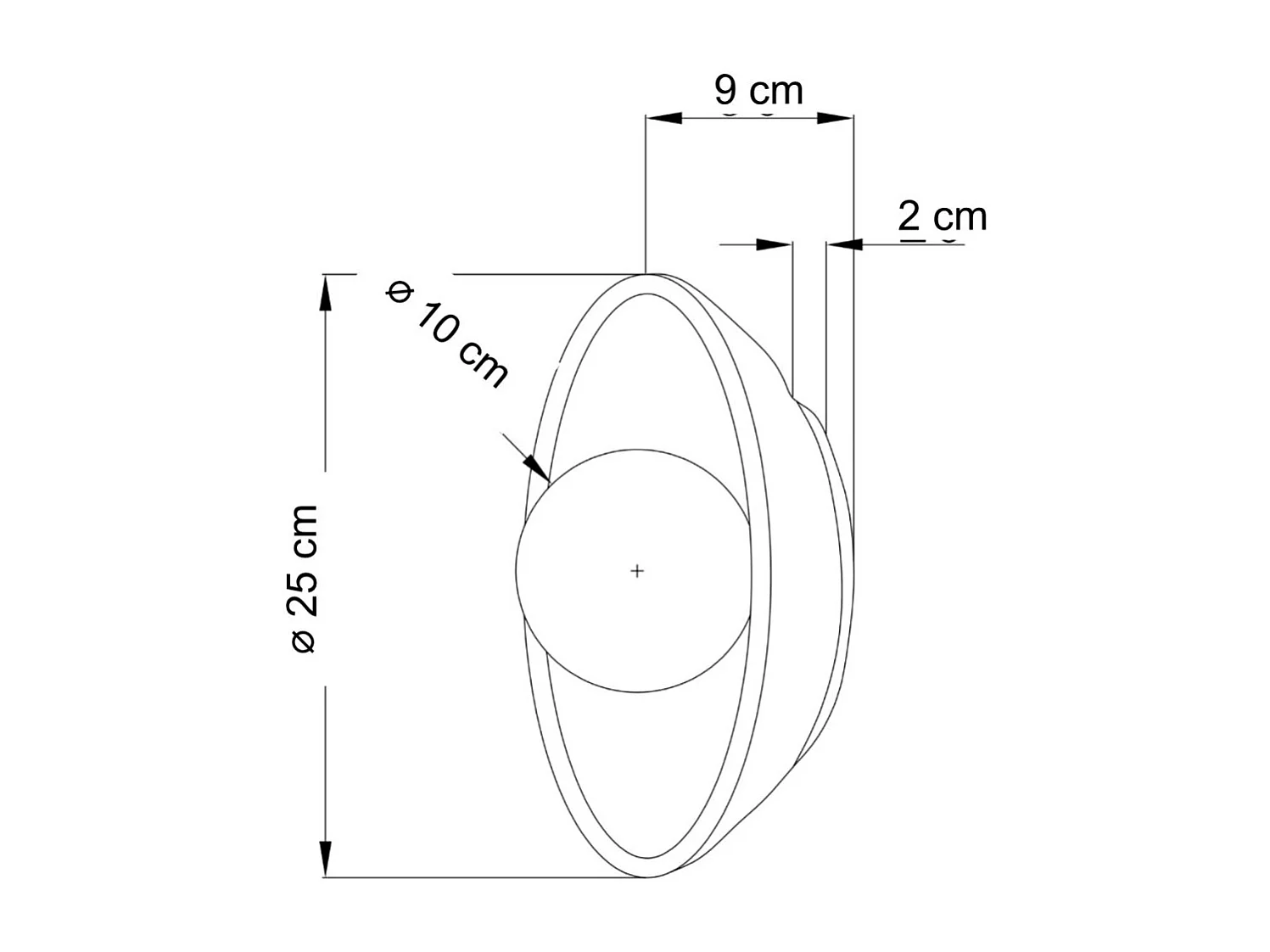 Applique ou plafonnier moderne en rotin jolis reflets décoratifs - Serelina