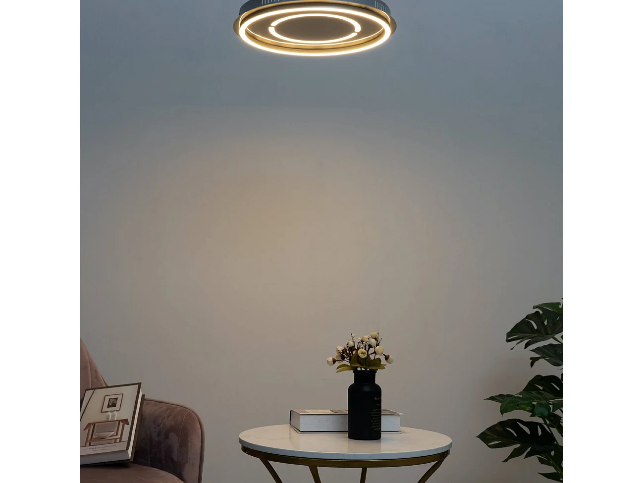 Plafonnier LED design circulaire - Olava