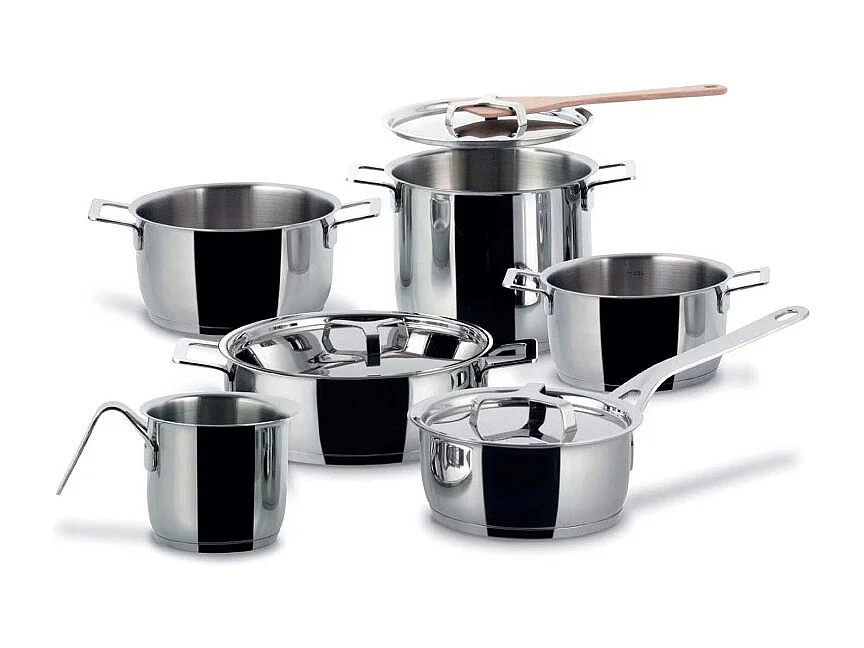POTS&PANS, Juego de Cocina de 9 Piezas, Alessi