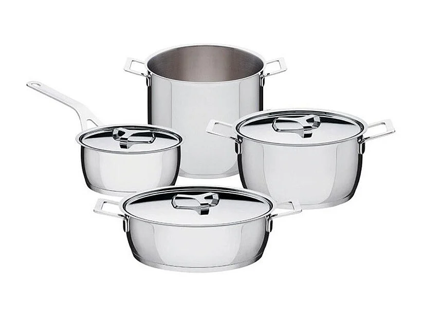 POTS&PANS, Juego de Cocina de 7 Piezas, Alessi