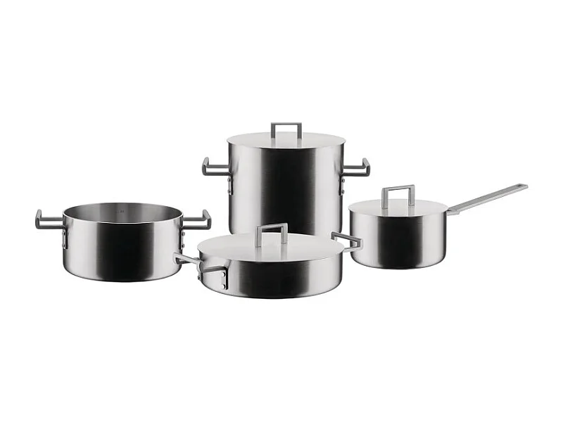 CONVIVIO, Juego de 4 Ollas, Alessi