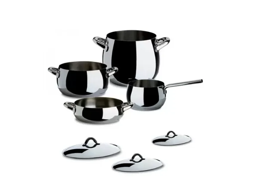 MAMI, 4-Delige Pannenset, Alessi