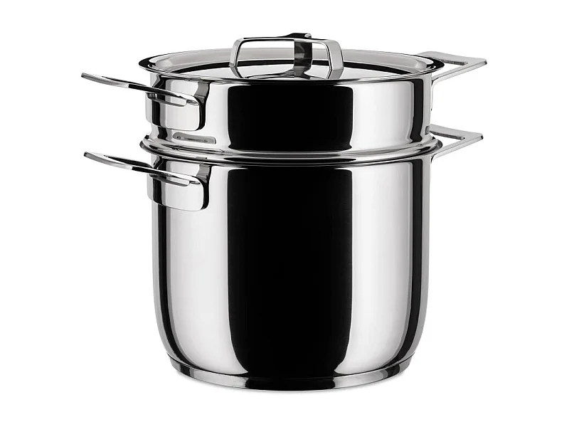 POTS&PANS, Pasta-set en Acier, Alessi