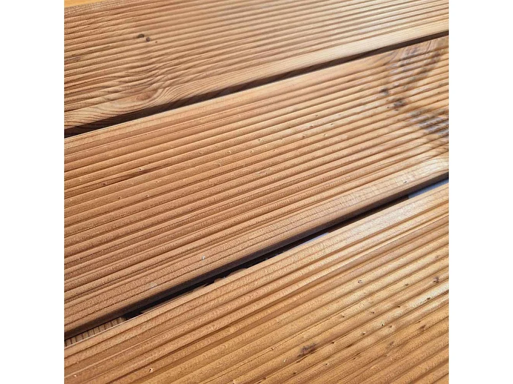 Pedana antiscivolo per doccia 100x60 cm in legno Thermo-Wood