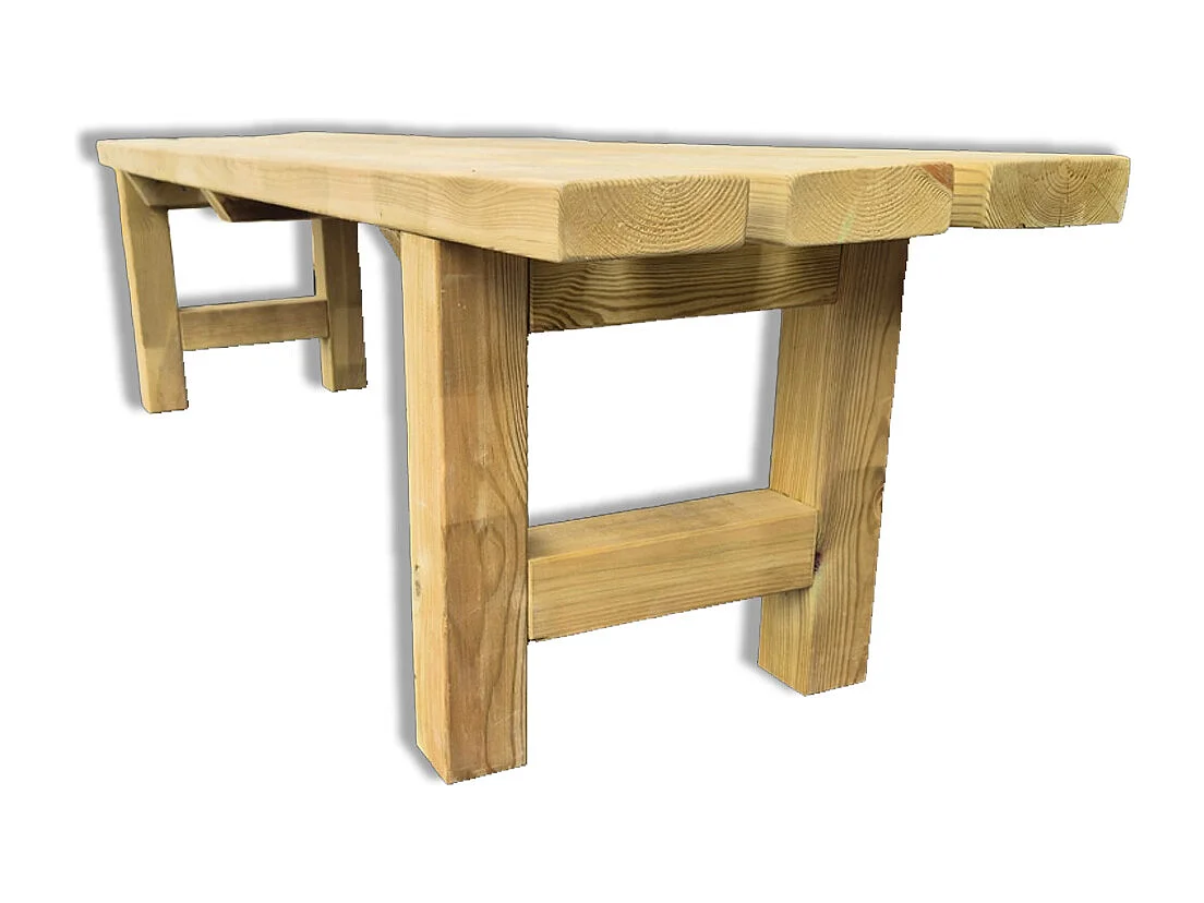 Panchina da Giardino in Legno 3 posti, 180x40x46 cm