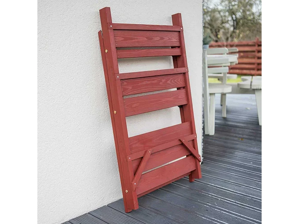 Scaffale portafiori da esterno in legno di pino, 58x32xh100cm, con finitura protettiva