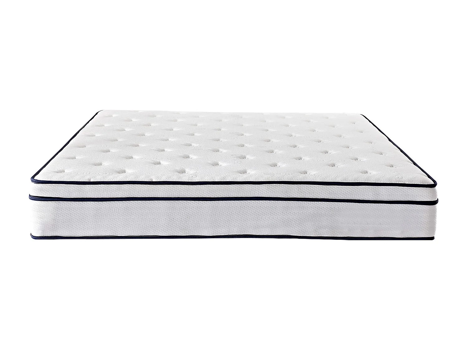 Matelas 140×200 cm à ressorts ensachés,soutien orthopédique de la colonne vertébrale à 7 zones, 25 cm, structure 6 couches, pour adultes