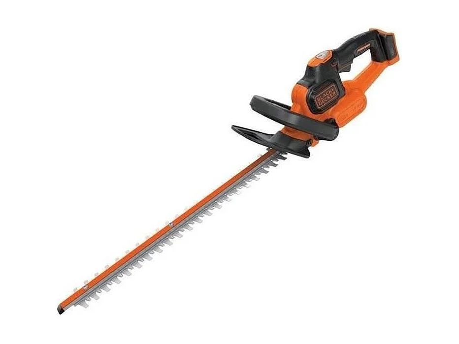 Draadloze heggenschaar BLACK+DECKER GTC18452PCB-XJ 18V, diamantgeslepen 45 cm mes, multidirectionele handgreep, zonder batterij en lader