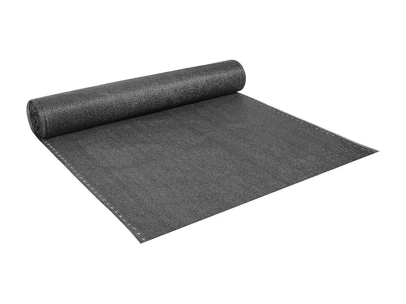 Synthetischer "Verdo" Sichtschutz aus HDPE - 2 x 10 - 90g/m² - Grau