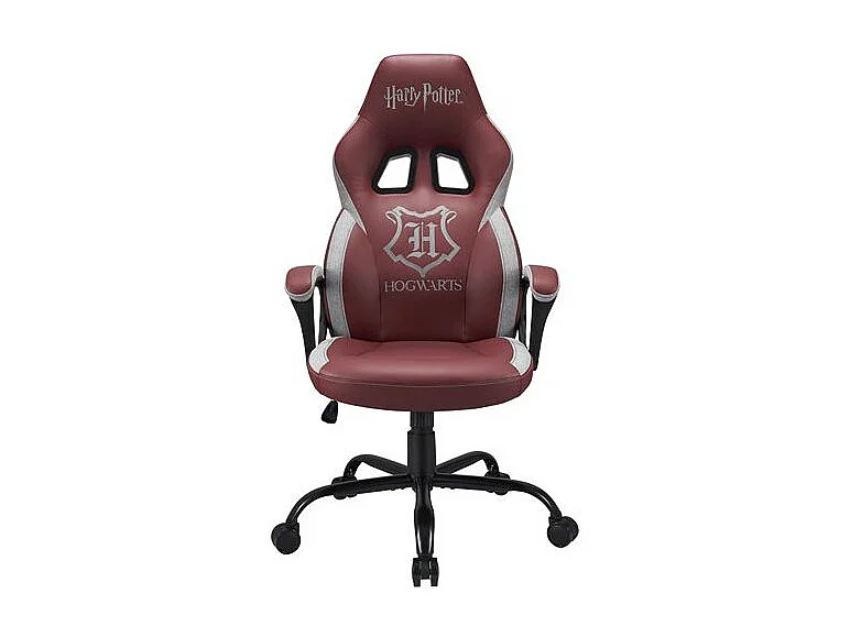 Gamingstoel voor Kinderen Harry Potter Bordeaux en Grijs in Gestikt Kunstleer - Hoogte 129 cm