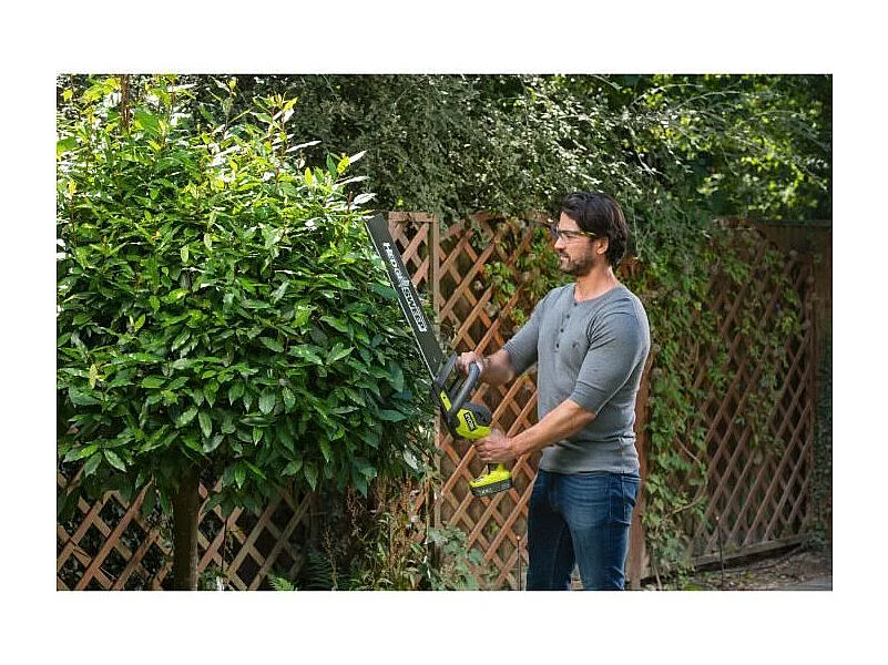 Heggenschaar RYOBI LINEA 18V ONE+ messen 50 cm, accu 2,0 Ah en lader inbegrepen