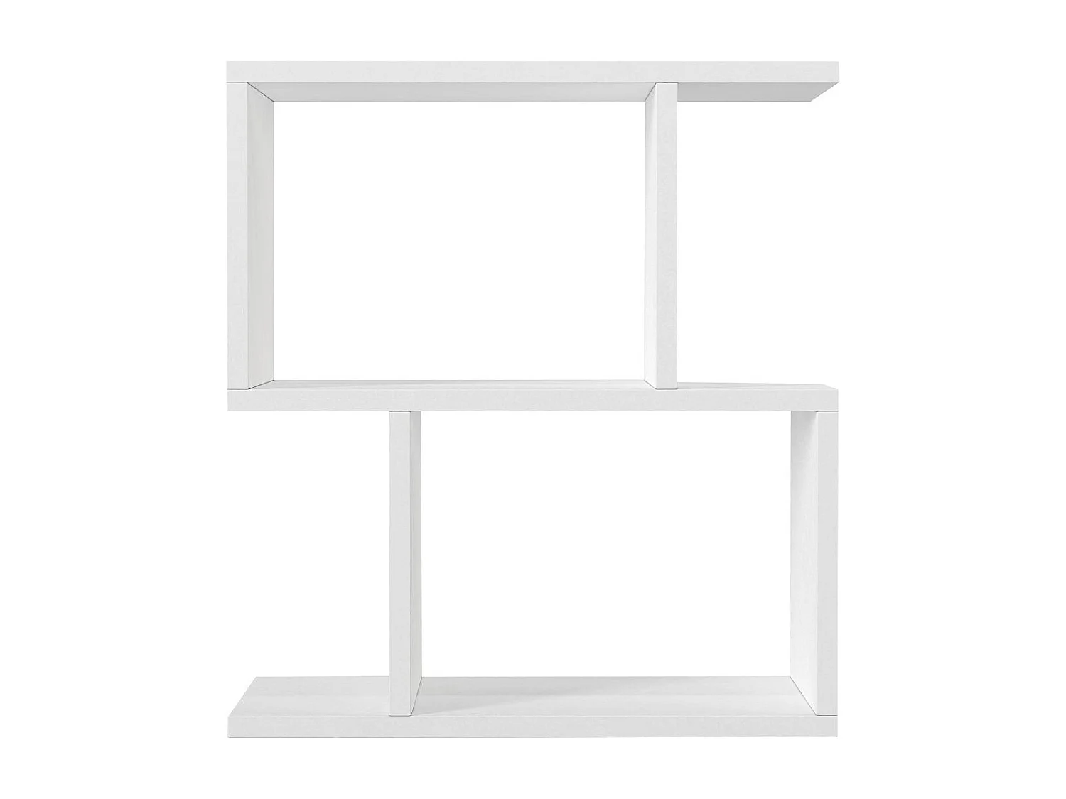 Table d'appoint en bois "Karinus" - 50 x 17 x 55 cm - Blanc