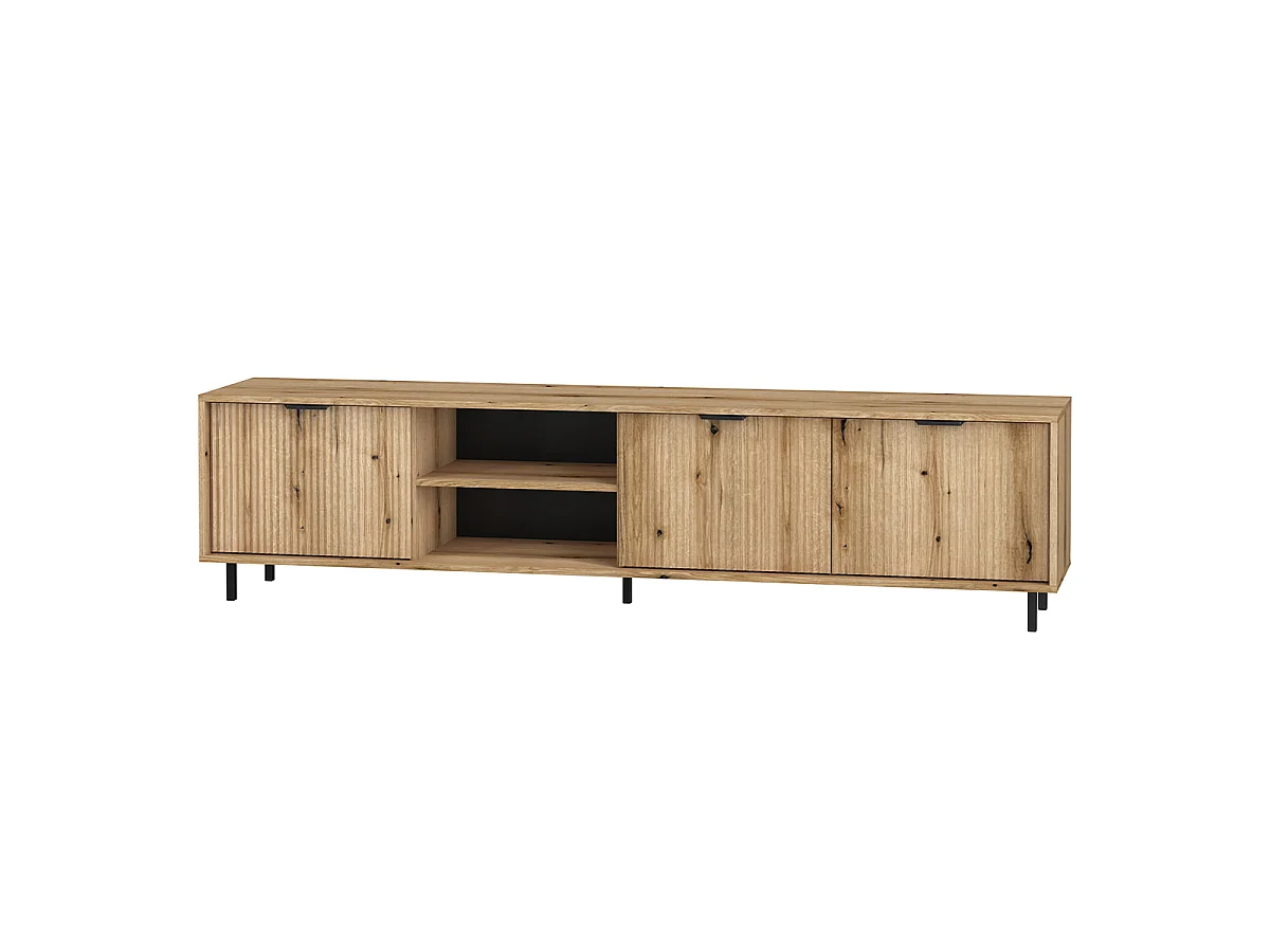 Soly Wood 3-dørs tv-bord 200 cm
