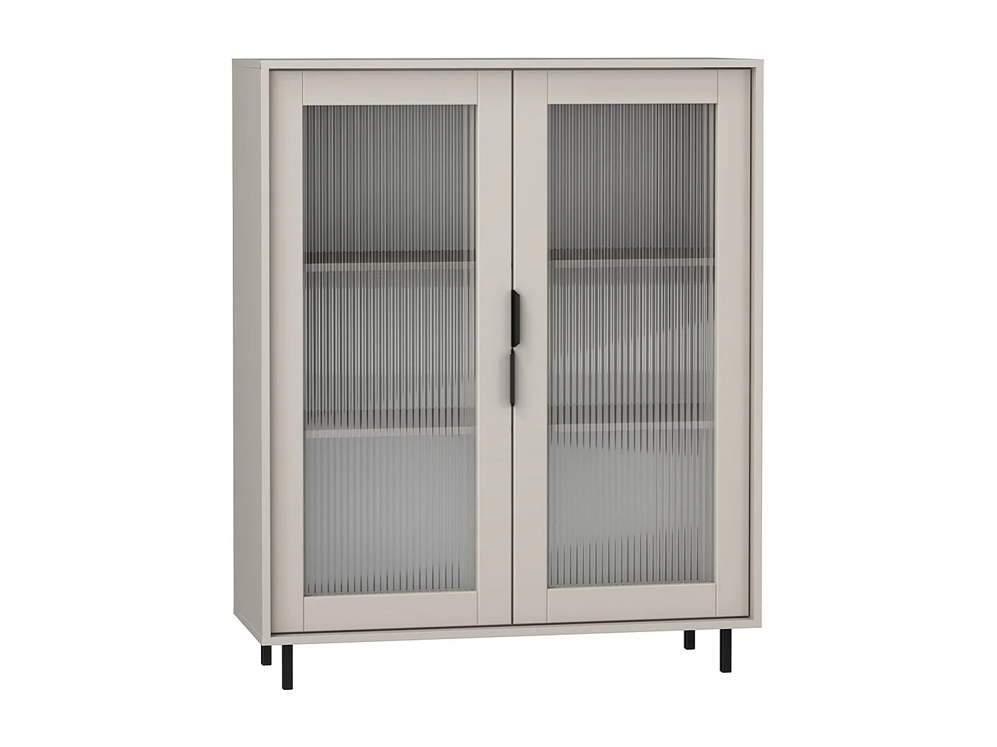 Soly Cachemire 2-door china cabinet