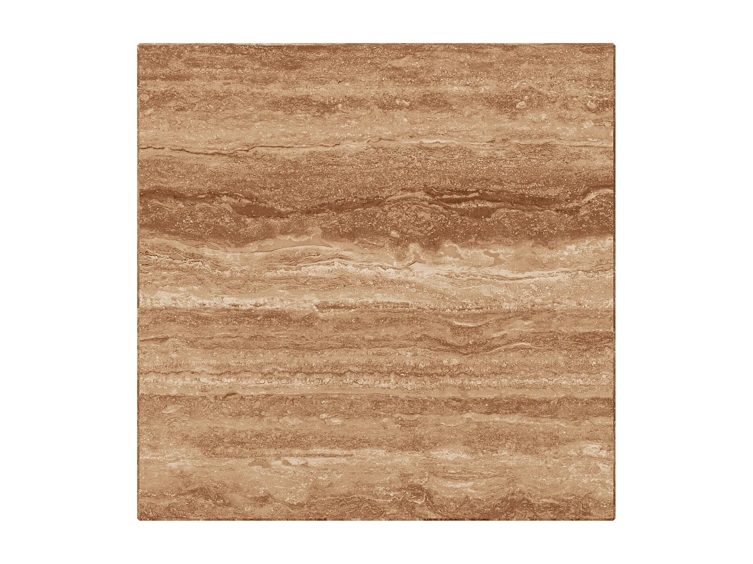 Beistelltisch aus Travertin – Walnuss – Heron