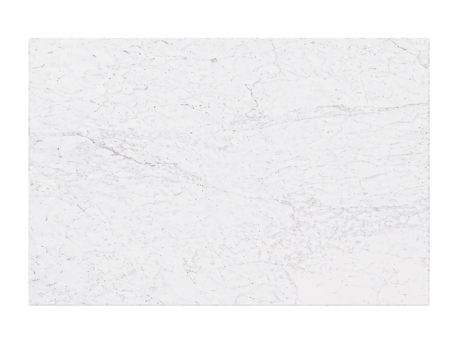 Beistelltisch aus Marmor – weiß – Dove Wide