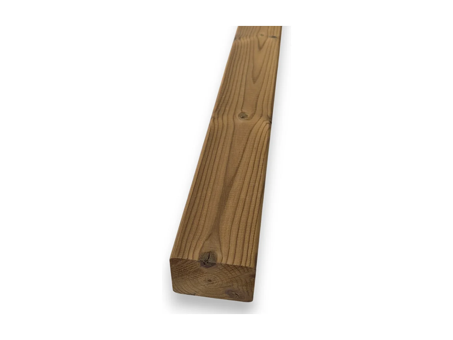 Set 6 Listelli Legno Termotrattato Thermo-Wood 45x60 mm h300 cm - Taglio su Misura a richiesta