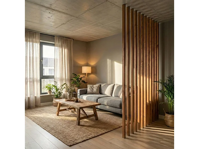 Set 6 Listelli Legno Termotrattato Thermo-Wood 45x60 mm h300 cm - Taglio su Misura a richiesta