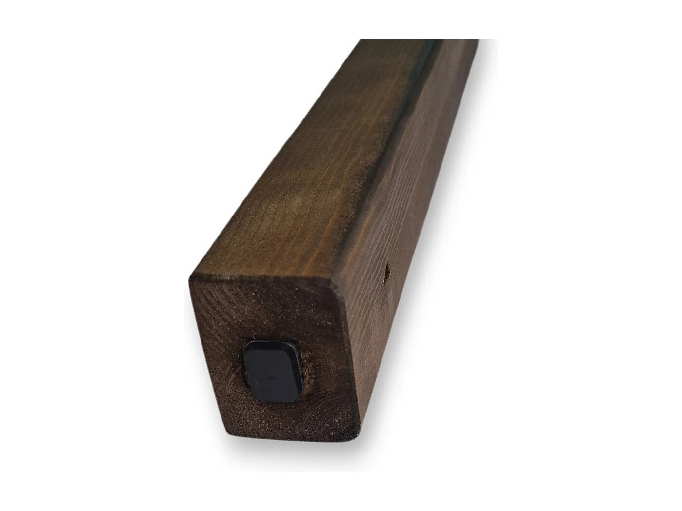 Set 6 Listelli Decorativi in Pino Lamellare 45x60mm Noce Medio | Taglio su Misura a richiesta