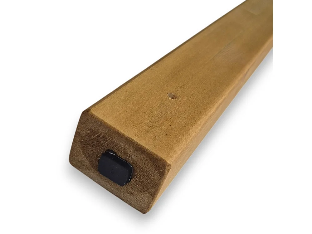 Set 6 Listelli Decorativi in Pino Lamellare 45x60mm Rovere Chiaro | Taglio su Misura a richiesta