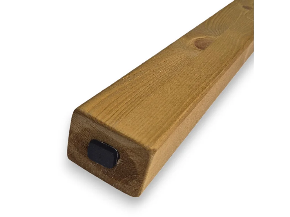 Set 6 Listelli Decorativi in Pino Lamellare 45x60mm Rovere Chiaro | Taglio su Misura a richiesta