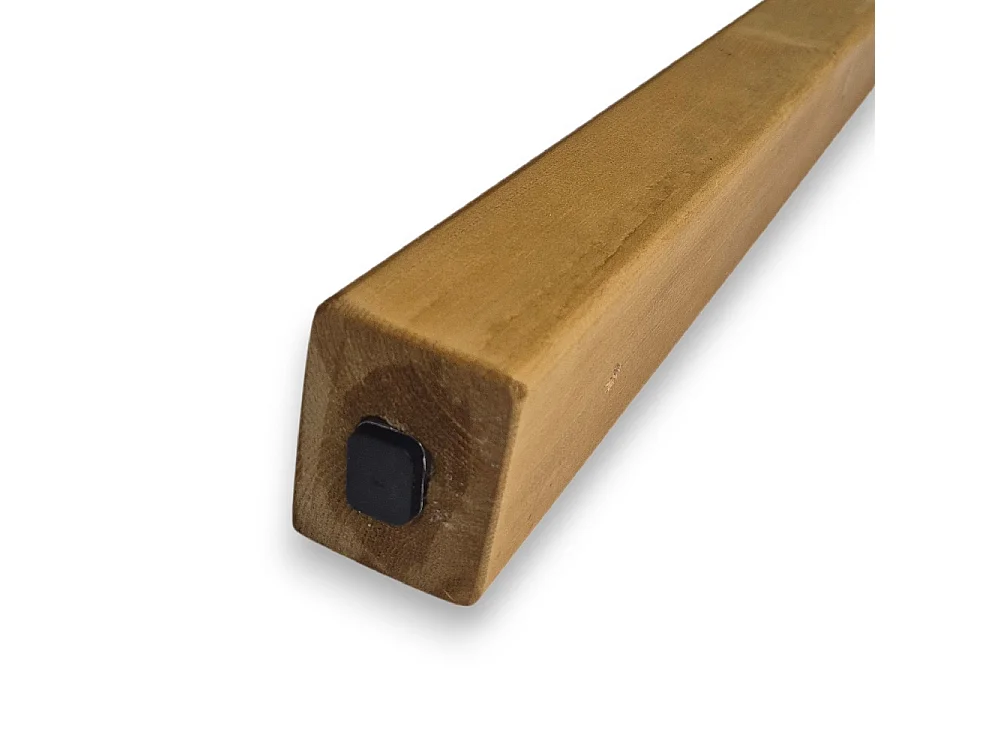 Set 6 Listelli Decorativi in Pino Lamellare 45x60mm Rovere Chiaro | Taglio su Misura a richiesta