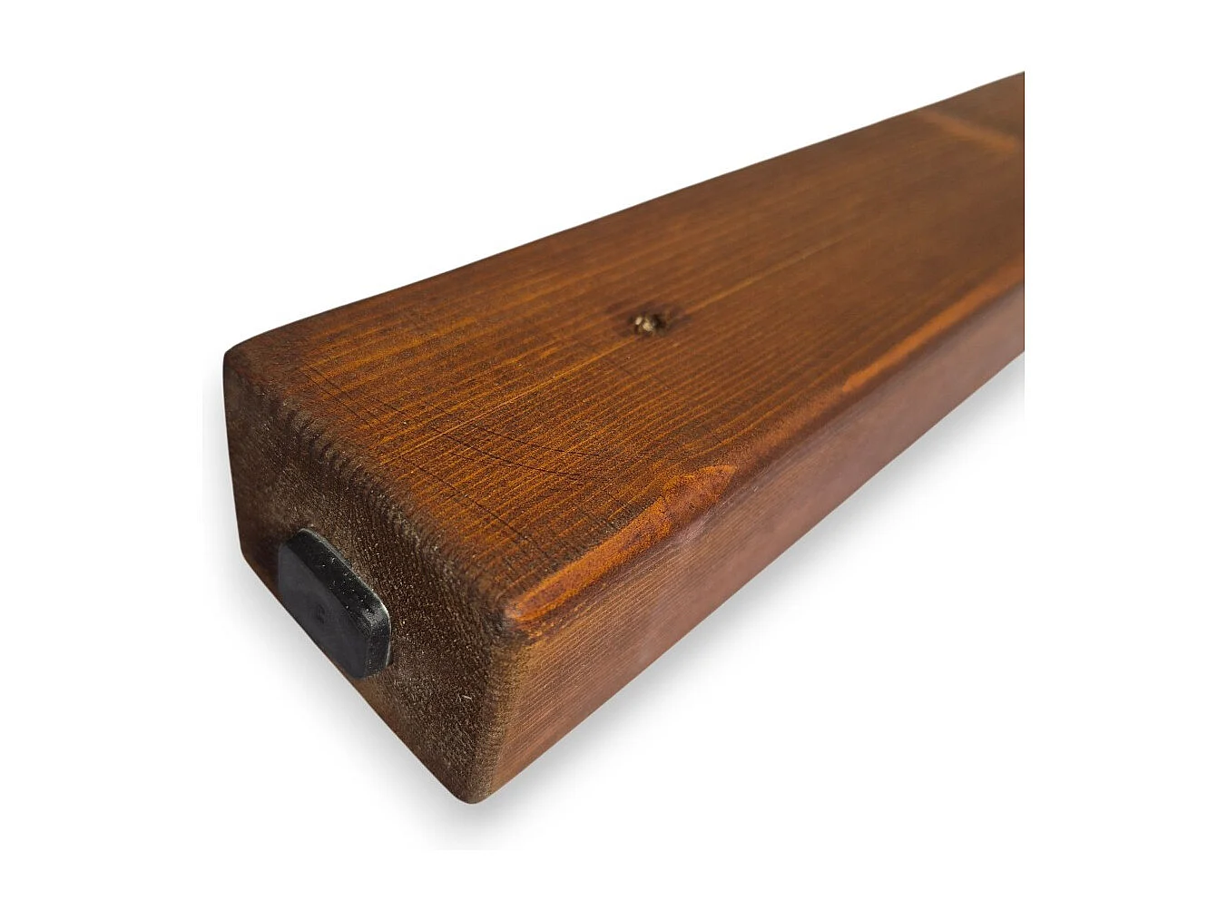 Set da 6 Listelli Decorativi per Muro, Soffitto, Divisori, da 4,5x6x300 cm, color Teak