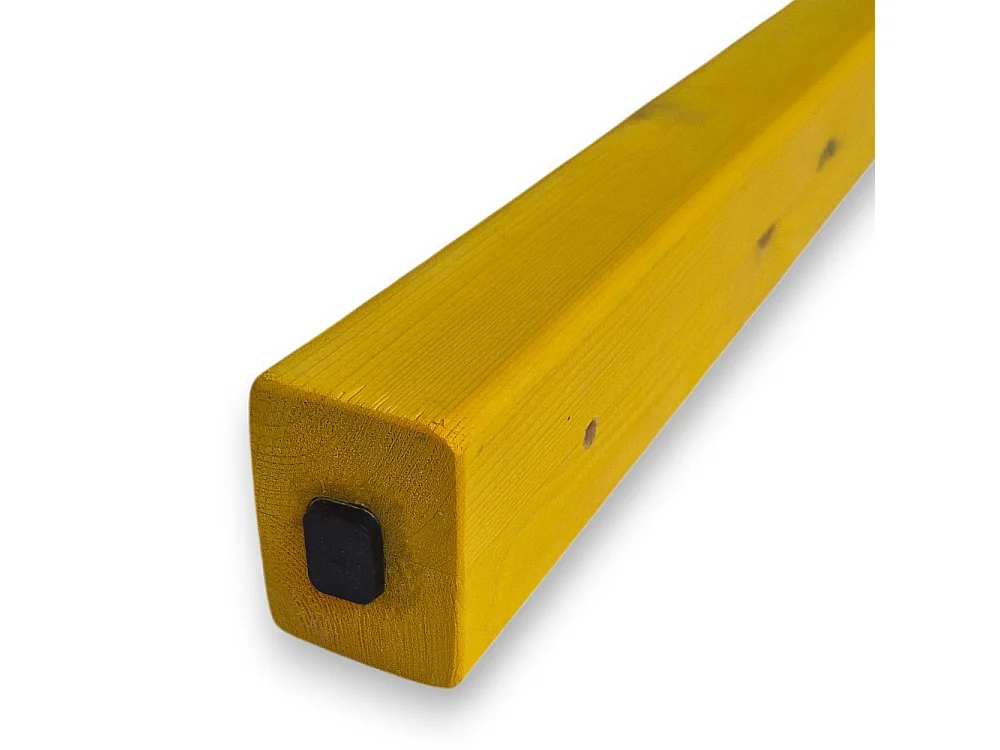 Set 6 Listelli Decorativi in Pino Lamellare 45x60mm Giallo | Taglio su Misura a richiesta